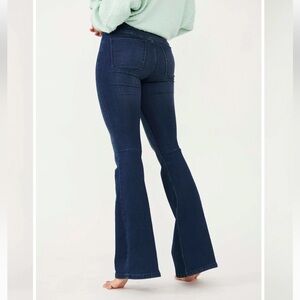 Free People Penny Pull-On Flare Jeans